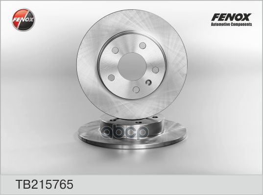 Диск тормозной Opel Astra 98-09, Corsa C 03-06, Meriva 03-, Zafira 99- FENOX арт. TB215765