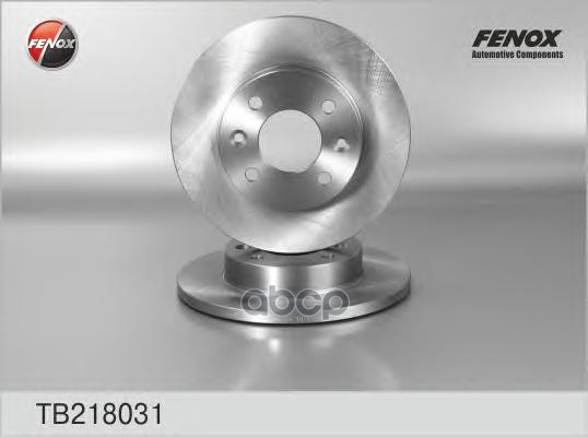 Диск тормозной Renault Logan 04-, Logan MCV 07- FENOX арт. TB218031