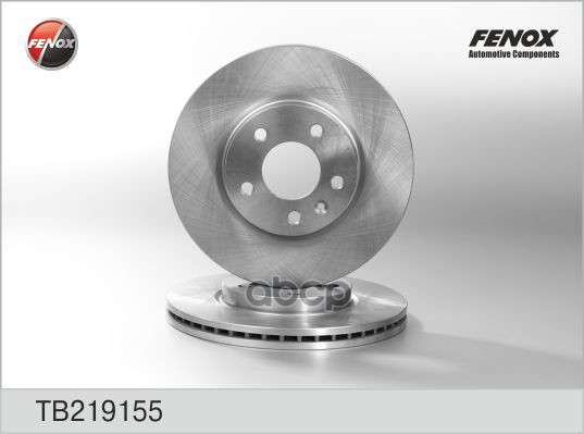 Диск тормозной Chevrolet Cruze 09-, Orlando 10-, Opel Astra J 09-, Zafira C 11- FENOX арт. TB219155