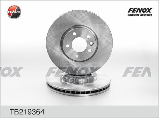 Диск тормозной передний VW Transporter, 2.0 TDI, 09- FENOX TB219364 FENOX арт. TB219364