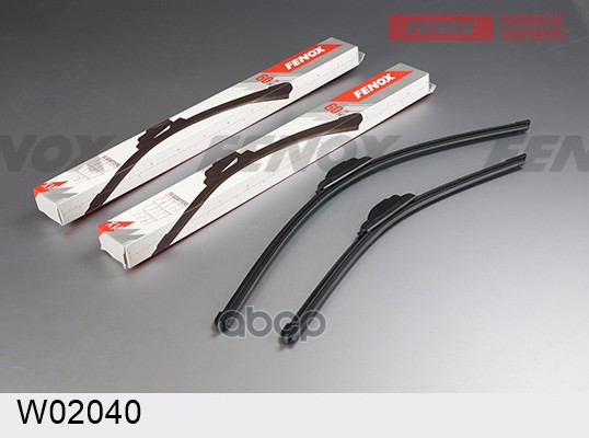 Комплект Щеток Стеклоочистителя Бескаркасных 600Mm+600Mm (2Шт) FENOX арт. W02040