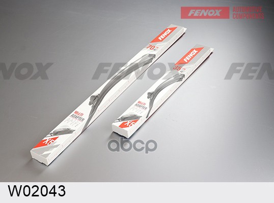 Комплект Щеток Стеклоочистителя Бескаркасных 350Mm+700Mm (2Шт) FENOX арт. W02043