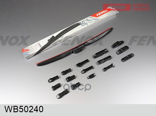 Щетка стеклоочистителя Крепление: 15 в 1 50 см (20'') Гибридная FENOX арт. wb50240