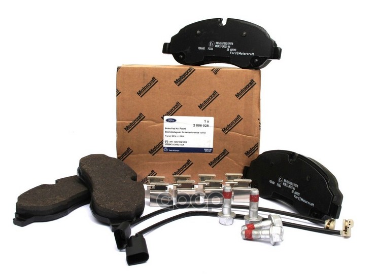 КОЛОДКИ ТОРМОЗНЫЕ ПЕРЕДНИЕ Tr 2014 (эконом) 2006028 FORD арт. 2006028