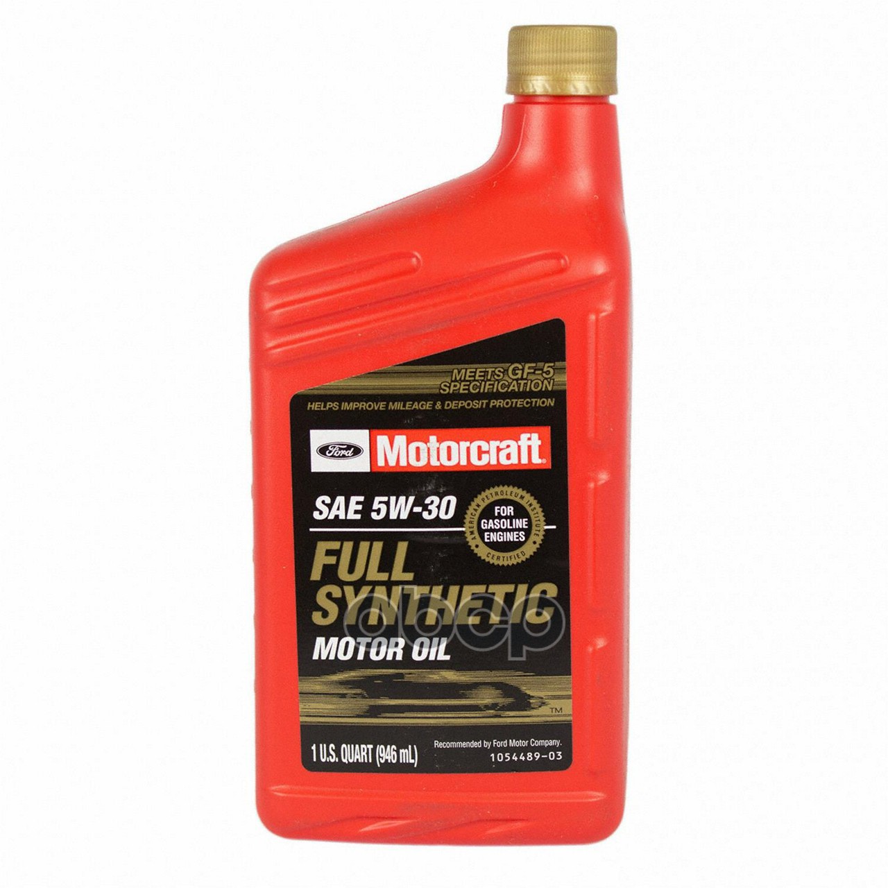 FORD Масло моторное синтетическое Ford Motorcraft 5W30 0,946л
