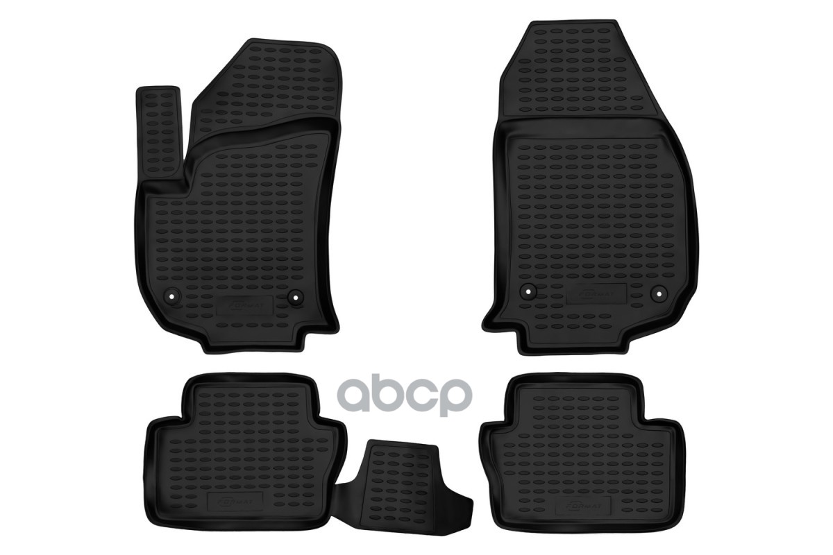 Коврики в салон для OPEL Zafira (B, C), 2005-2019, 4 шт. (ПУ, повышенная износостойкость) / / Опель Зафира FORMAT арт. FORMAT...