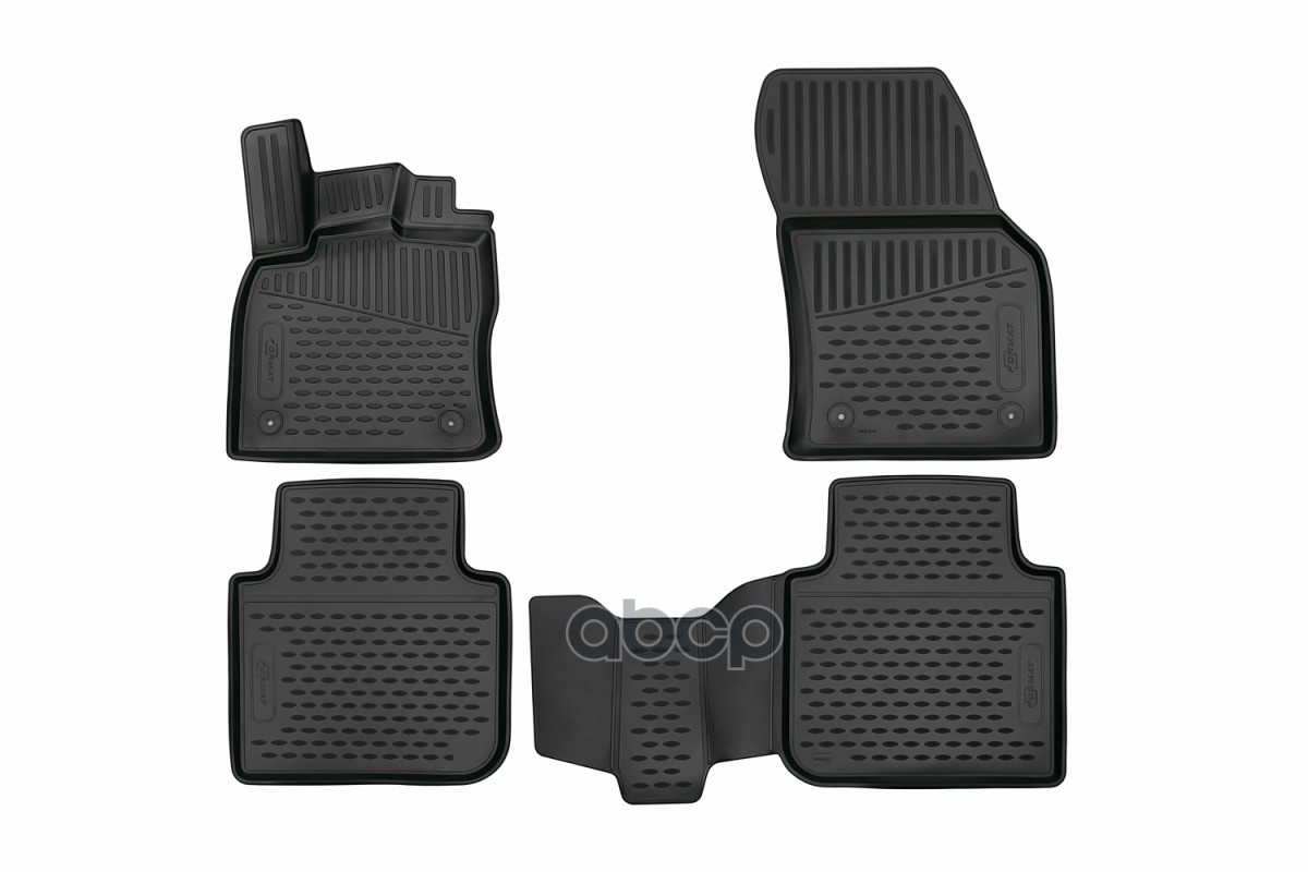 Коврики 3D в салон для HYUNDAI ix35 (I, Ir), 2010-2015, 4 шт. (ПУ, повышенная износостойкос / Хендай ИХ35 FORMAT арт. FORMAT....