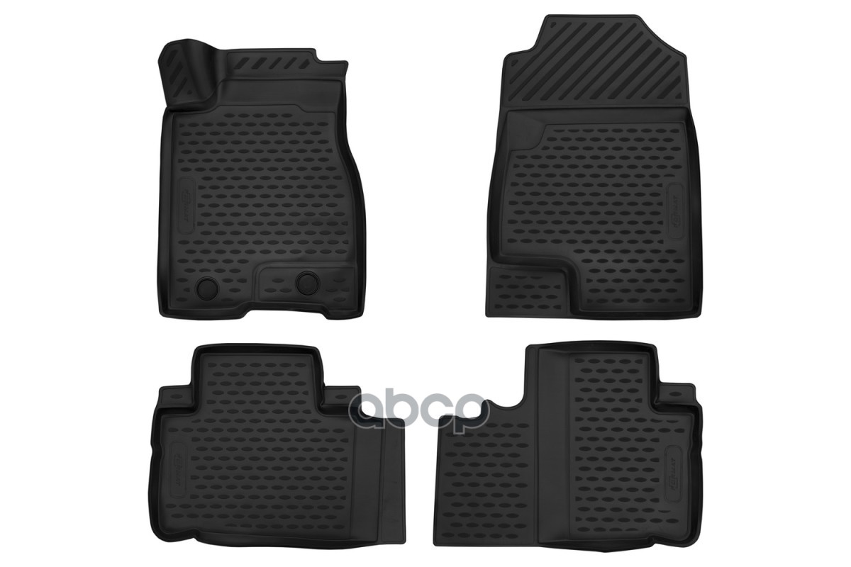 Коврики 3D В Салон Подходит Для Haval H6, 2014-2020, 2Wd, 4 Шт. (Пу, Повышенная Износостойкость) / Х / Хавал Н6 FORMAT арт. F...