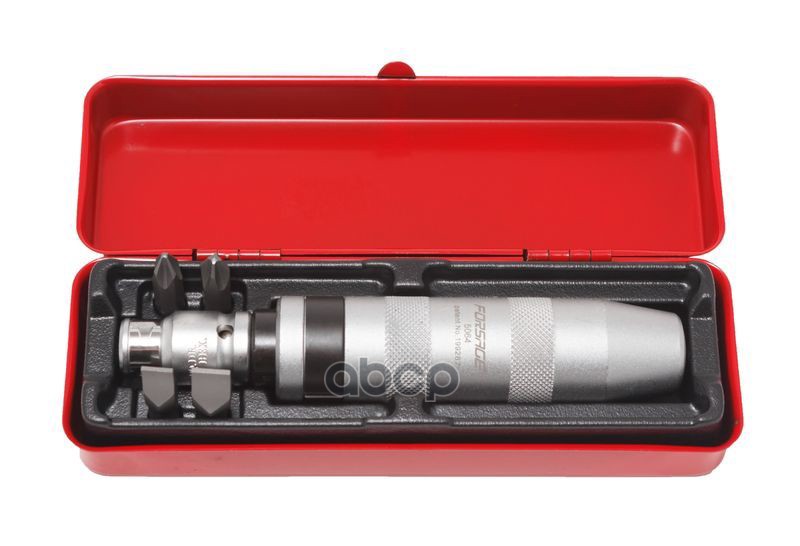 Отвертка Ударная С Набором Бит, 6 Пр: Ph2, Ph3, Sl9, Sl11, В Метал.кейсе FORSAGE арт. F-5064