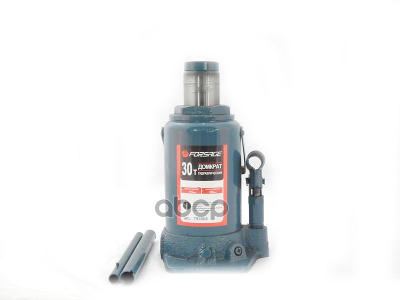 Домкрат Бутылочный 30 Т, Высота Подхвата 255 Мм, Высота Подъма 405 Мм, С Клапаном FORSAGE арт. F-T93004