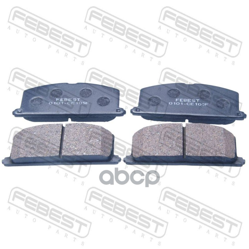 Колодки тормозные передние Febest арт. 0101CE105F