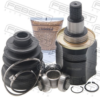 ШРУС ВНУТРЕННИЙ ЛЕВЫЙ 27x50x23 (TOYOTA KLUGER L/V ACU25/MCU25 4WD 2000-2007) FEBEST Febest арт. 0111-aca20lh