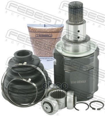 ШРУС внутр левый 24x50x23 TOYOTA HIGHLANDER 4WD 2007-2013 0111-GSU45LH Febest арт. 0111-GSU45LH