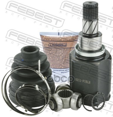 ШРУС внутр левый (22x40x25) NISSAN JUKE F15 2010- 0211-F15LH Febest арт. 0211-F15LH