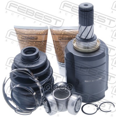 ШРУС ВНУТРЕННИЙ ЛЕВЫЙ 33X40X27 NISSAN QASHQAI J10E 2006.12-2013.12 [EL] Febest арт. 0211-jj10elh
