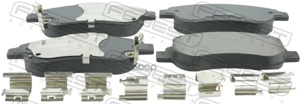 КОЛОДКИ ТОРМОЗНЫЕ ПЕРЕДНИЕ КОМПЛЕКТ HONDA CR-V RE3/RE4 2007-2012 Febest арт. 0301-ref