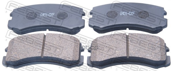 Колодки Тормозные Передние Febest арт. 0401CKF