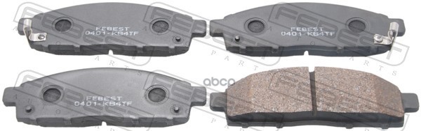 Колодки передние 0401-KB4TF Febest арт. 0401-KB4TF
