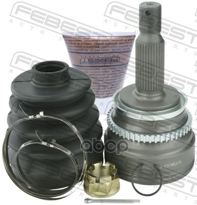 ШРУС НАРУЖНЫЙ ЗАДНИЙ 43X72X33 MITSUBISHI PAJERO IV/MONTERO V87W/V97W 2006- Febest арт. 0410-v97wra50