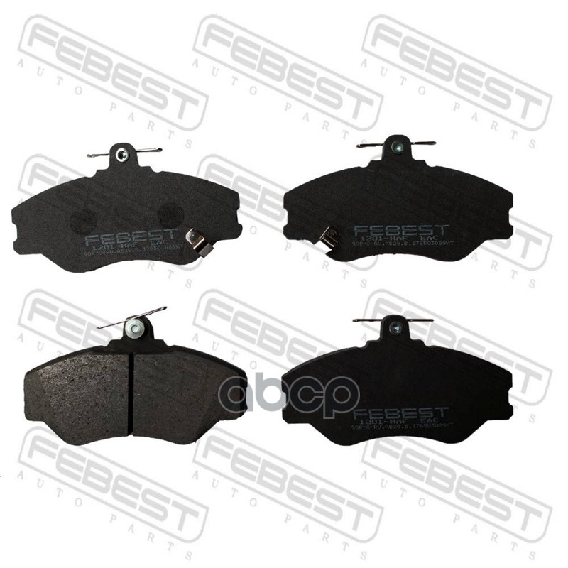 Колодки тормозные передние Febest арт. 1201HAF