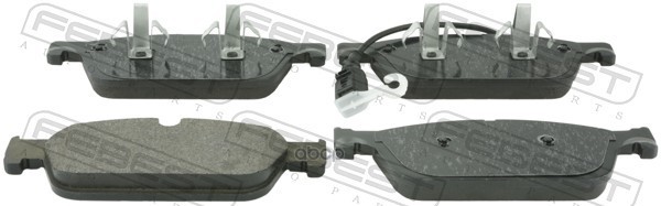 КОЛОДКИ ТОРМОЗНЫЕ ПЕРЕДНИЕ подходит для VOLKSWAGEN TRANSPORTER/MULTIVAN T5 2003-2015 2301-T6F Febest арт. 2301-T6F