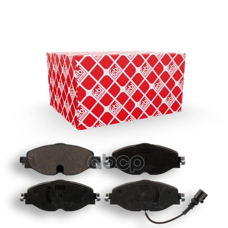 Колодки Тормозные Дисковые | Перед | Febi арт. 16994