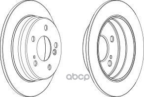Диск тормозной передний VAG A1/3/Leon/Fabia/OctaviaI/Rapid/GolfIV/Polo 96- FERODO DDF1221 Ferodo арт. DDF1221