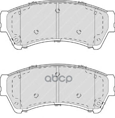 Колодки Тормозные Передние Ferodo Fdb4062 Ferodo арт. FDB4062