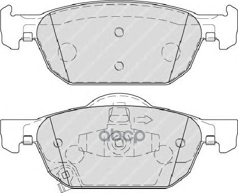 Колодки передние HONDA Accord 08- FERODO FDB4269 Ferodo арт. FDB4269