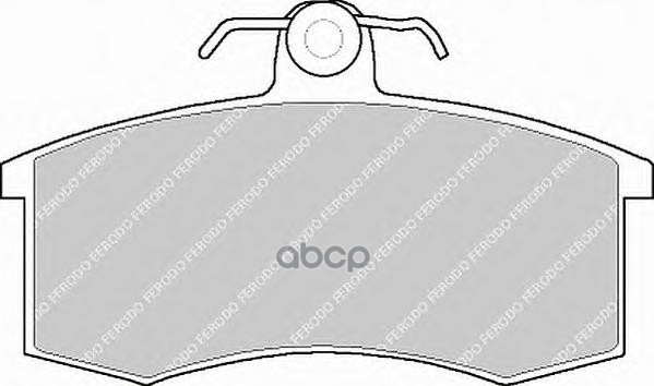 Колодки передние ВАЗ 2108-09 FERODO FDB527 FERODO FDB527 Ferodo арт. FDB527