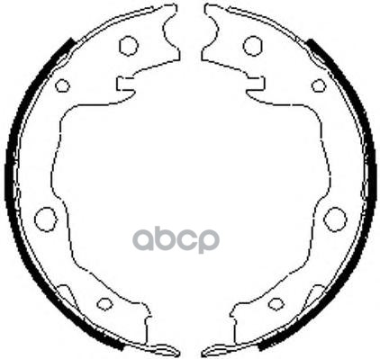 Колодки Стояночного Тормоза Ferodo Fsb4035 Ferodo арт. FSB4035