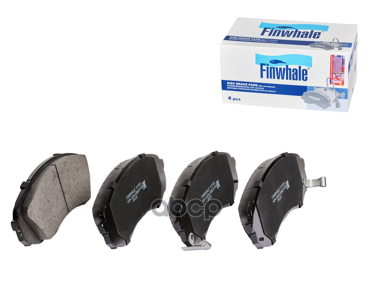 Колодки перед. дисковые Finwhale арт. V1161