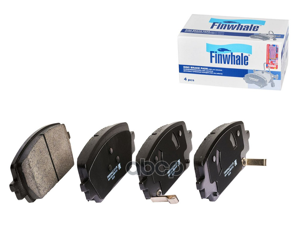 Колодки перед. дисковые Finwhale арт. V1178
