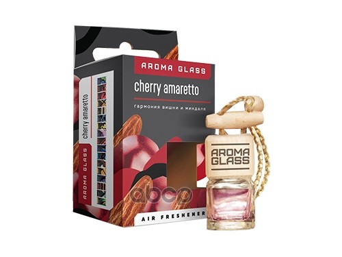 Ароматизатор Подвесной В Стеклянном Флаконе Ag-11 Cherry Amaretto (Гармония Вишни И Миндаля) Fouette Ag-11 Fouette арт. AG-11