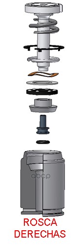 Поршень суппорта с механизмом правый RENAULT LAGUNA / RENAULT ESPACE 03-01-> Frenkit арт. k365101r