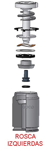 Поршень Тормозного Суппорта С Механизмом | Зад | Frenkit арт. K466601L