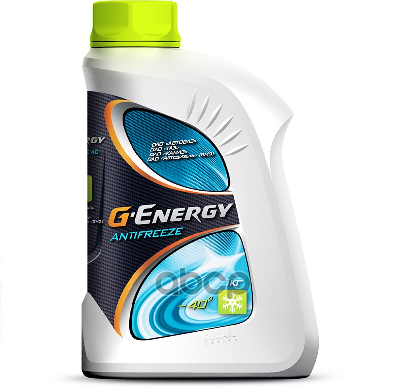 Антифриз G-Energy Antifreeze 40 G11 готовый -40 зеленый 1 кг 2422210125 G-Energy арт. 2422210125
