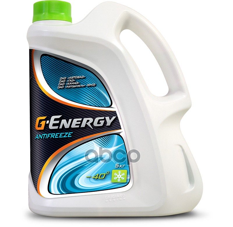 Антифриз G-Energy 40 G11 готовый -40C 5 л 2422210126 G-Energy арт. 2422210126