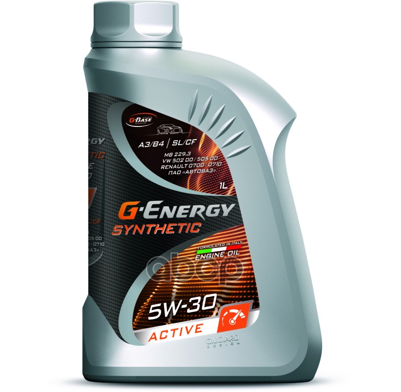 G-Energy Масло моторное синтетическое Active 5W30 SL/CF, A3/B4 1л