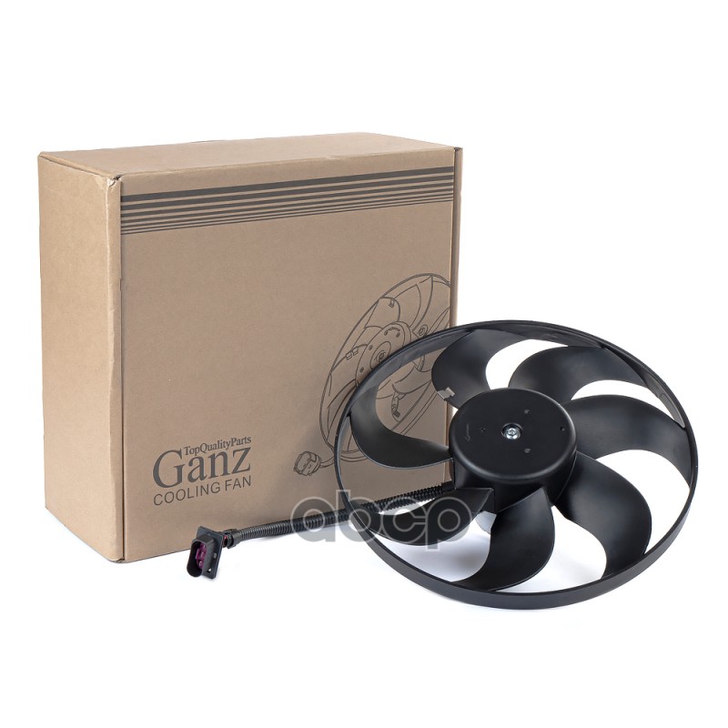 Вентилятор радиатора основного SKODA Fabia/Octavia/VW Lupo/Polo GANZ GIC06224 GANZ арт. GIC06224