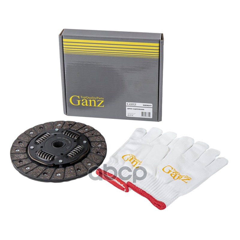Диск сцепления ВАЗ-21703,2190 с кпп 2181 LADA Kalina / Priora / Granta (200мм) GANZ GIE36217 GANZ арт. GIE36217