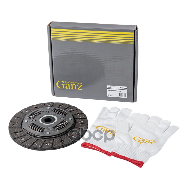 Диск Сцепления Chevrolet Aveo (T200,T250,T255), Zaz Vida Дв. 1.5 Ganz Gie36222 GANZ арт. GIE36222