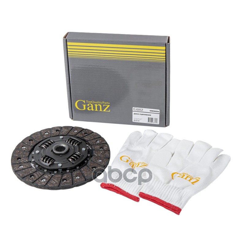Диск сцепления NISSAN Almera N16/Almera Tino/Primera (P11) GANZ GIE36224 GANZ арт. GIE36224