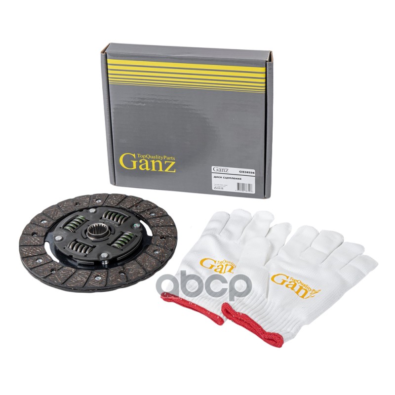 Диск сцепления  ВАЗ 1118 GANZ GIE36226 GANZ арт. GIE36226