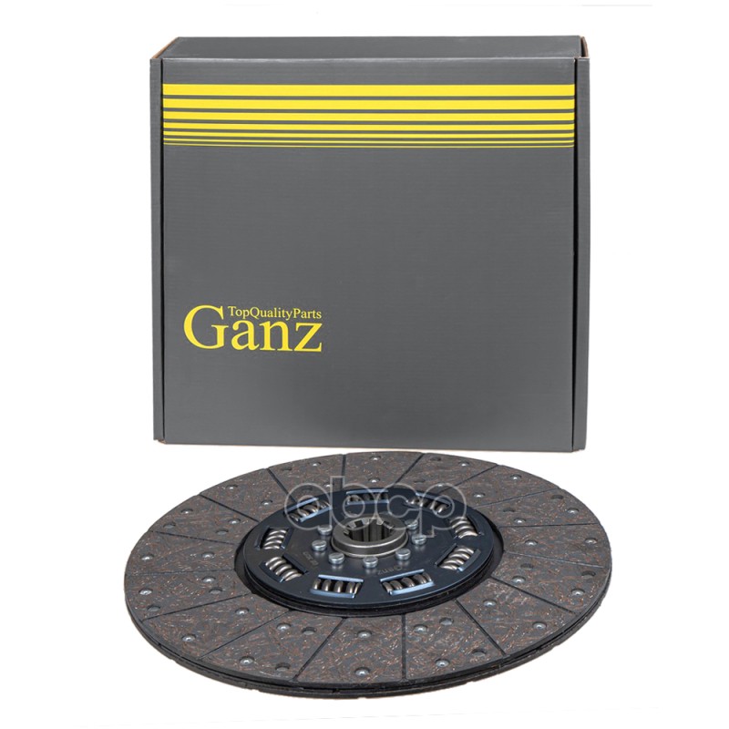 Диск сцепления ГАЗон NEXT ПАЗ Вектор Некст ЯМЗ-534 GANZ GIE36273 GANZ арт. GIE36273