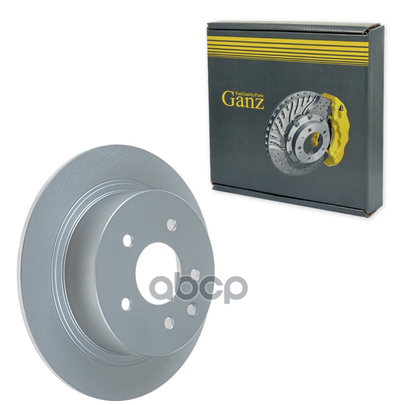 Диск тормозной задний с покрытием NISSAN Juke/Qashqai 06-> GANZ GIJ06002 GANZ арт. GIJ06002