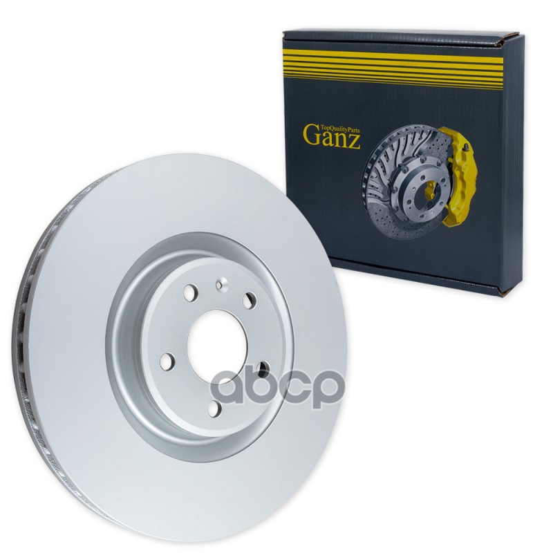 Диск тормозной передний с покрытием AUDI A6/S6(C7)/A7 2010-> /Vent D=356mm GANZ GIJ06161 GANZ арт. GIJ06161