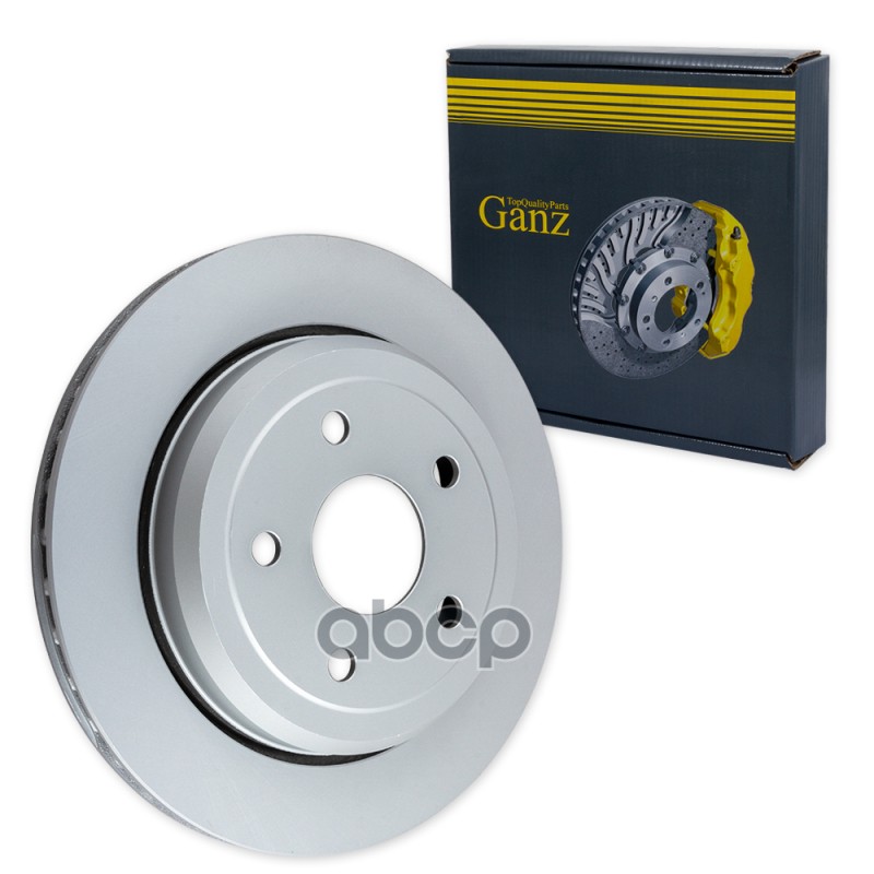 Диск тормозной задний с покрытием JEEP Grand Cherokee IV 2010-> /Vent D=350mm GANZ GIJ06204 GANZ арт. GIJ06204