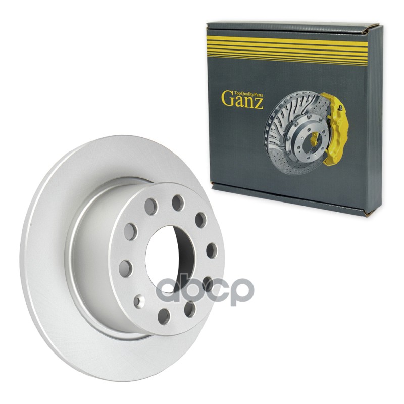 Диск тормозной задний с покрытием SKODA Octavia III 17-> GANZ GIJ06232 GANZ арт. GIJ06232