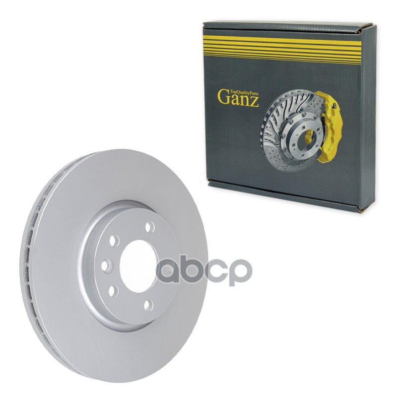 Диск тормозной передний с покрытием VW T5/Multivan 2.0TDI 2009-> /Vent.D=340mm GANZ GIJ06245 GANZ арт. GIJ06245